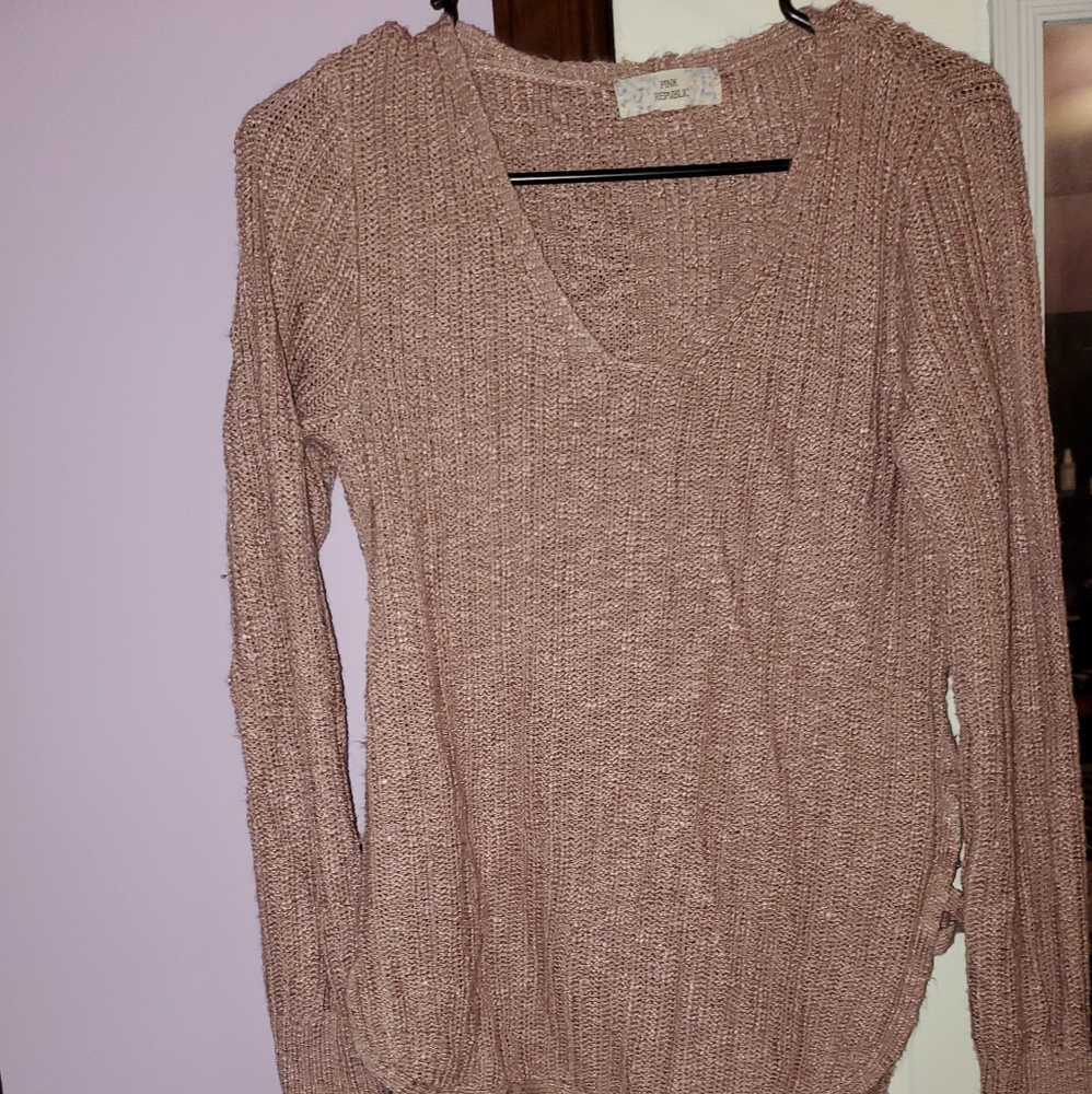 Mauve sweater